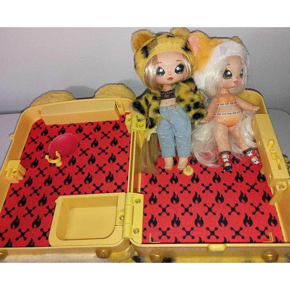 Na Na Na Surprise Backpack with Jennel Jaguar & Aubrey Heart Dolls (2 Dolls) - Picture 7 of 8